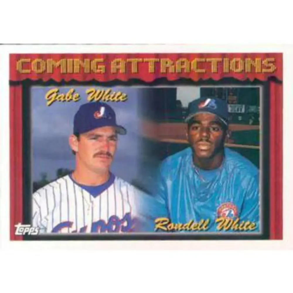 1994 Topps Gabe White / Rondell White CA # 784 Montreal Expos